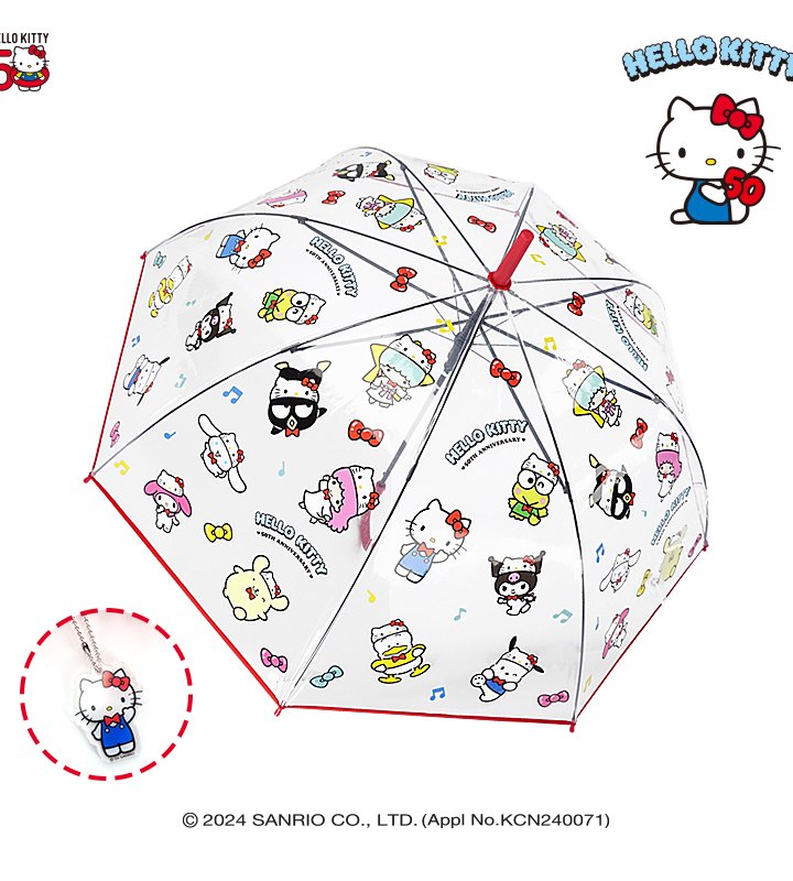 [산리오] 헬로키티 60 파티타임 POE 장우산