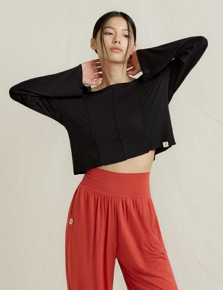 [프론투라인] 반다 소프트 오프숄더 롱슬리브 커버업