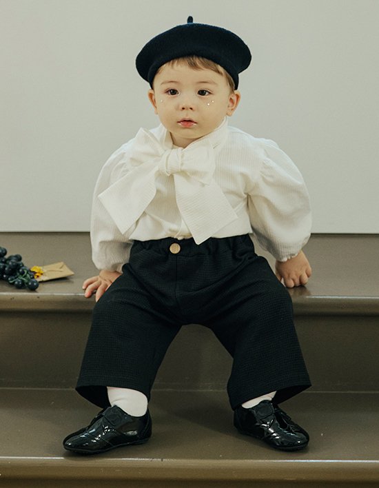 [리틀티니] 로건 팬츠 블랙 (택1)