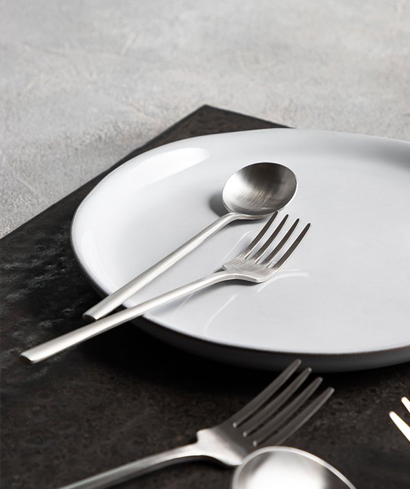 [VBC까사] 티타늄 커트러리 디저트세트 4P 4종 택1