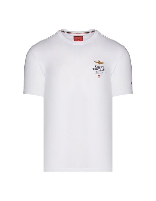 [메종 키츠네] 에어로노티카 밀리터리 로고 남성 반팔티셔츠 TS1947J507 73062