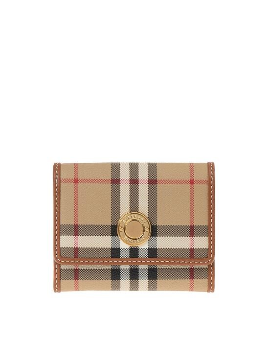[버버리] 체크 로고 여성 반지갑 8094423
