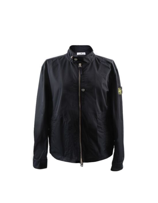 [메종 키츠네] 스톤아일랜드 마이크로 트윌 집업 크링클랩스 남성 자켓 S154100094