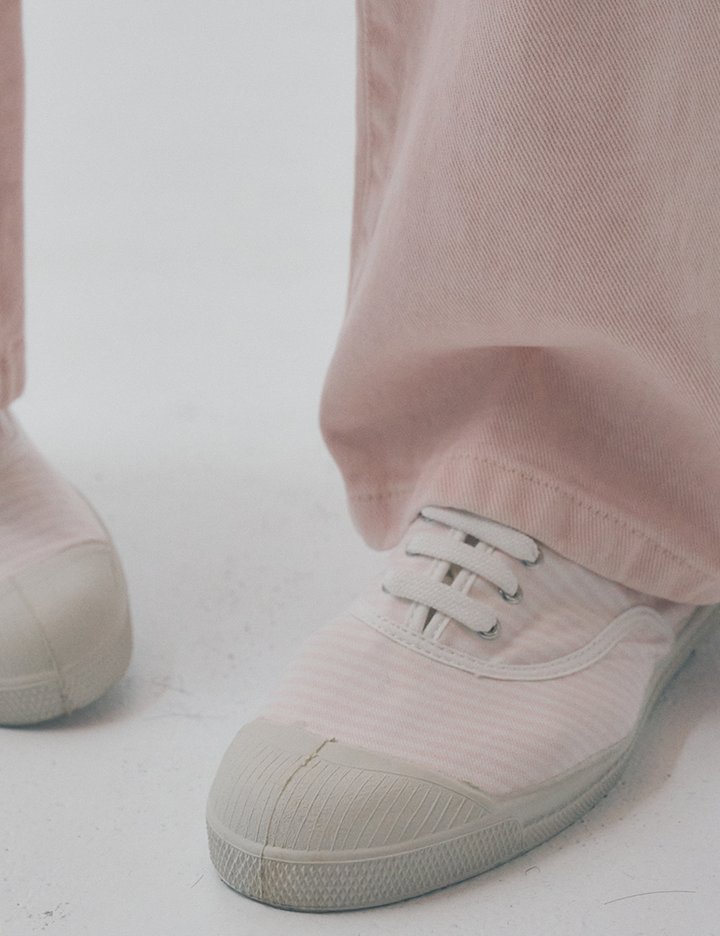 [벤시몽] 테니스 라셋 프레쉬 스트라이프_ROSE