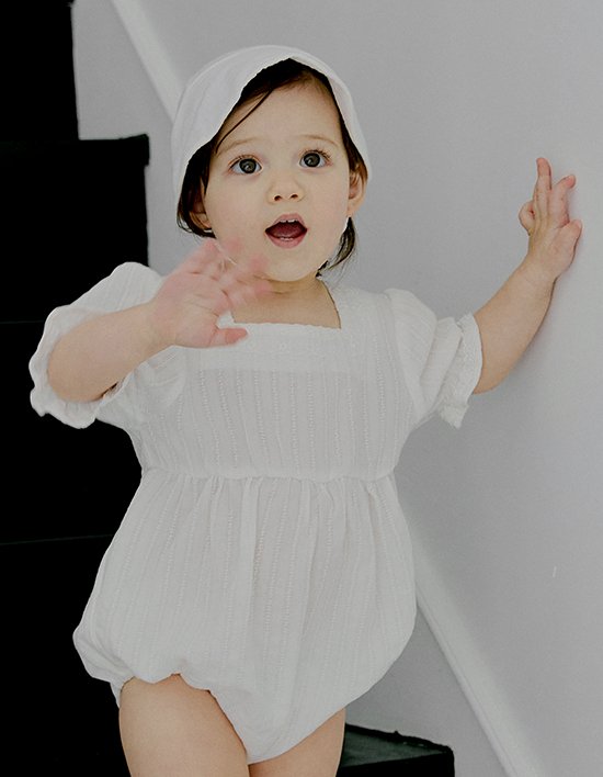 [리틀티니] 세레나 바디슈트 화이트 (택1)