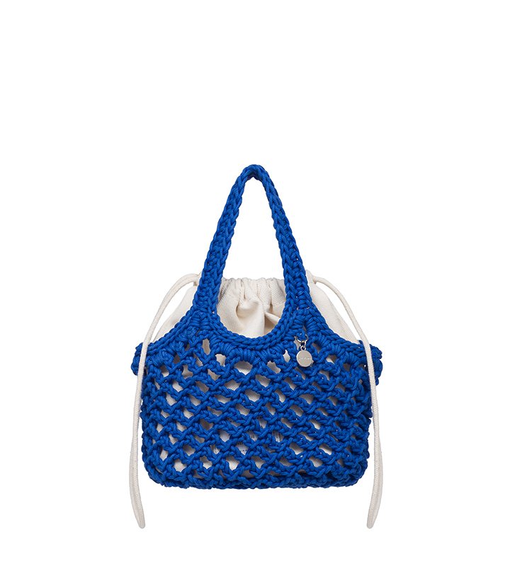 [제이에스티나 백] 마레 스몰 토트 가방 블루 (단품)