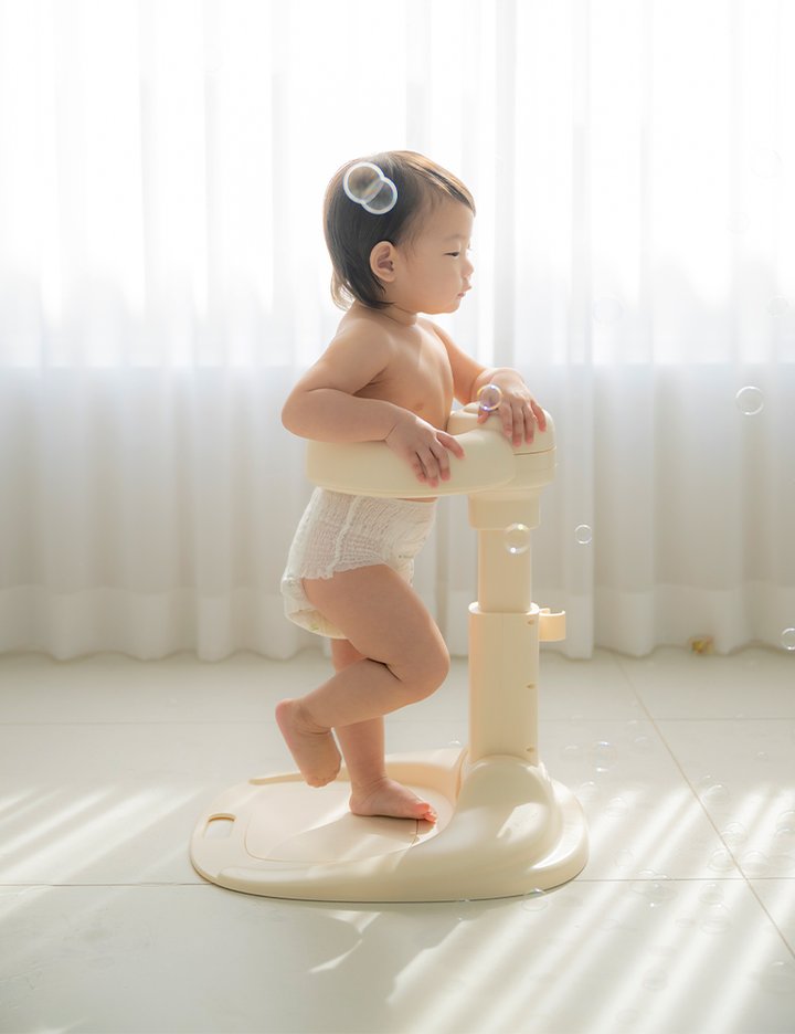 [아가드] 베이비 폴딩 샤워핸들 목욕의자 아기비데 기저귀갈이대