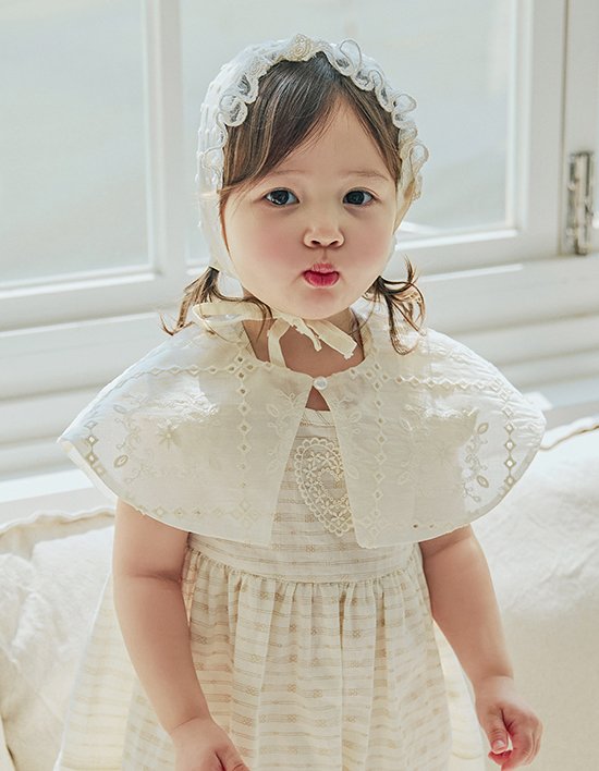 [리틀티니] 벨라린 케이프_크림