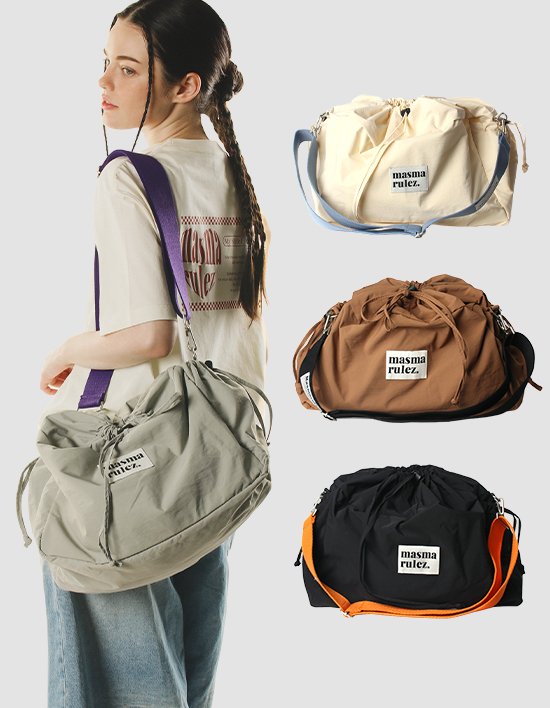 [마스마룰즈] 데일리 스트링 보부백 4컬러 (택 1)