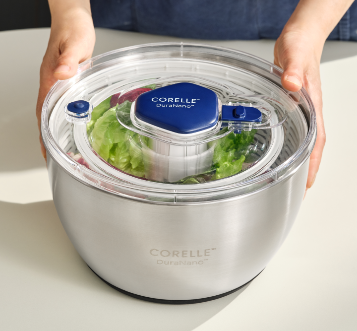 [코렐 듀라나노] 스테인리스 스틸 샐러드 스피너 6.5L (단품)