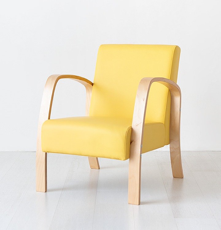 [마켓비] 벤우드 1인 소파 YC12A N형 내추럴