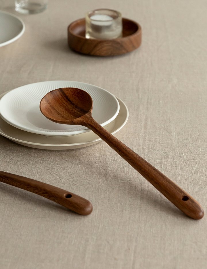 [쓰임] 에센셜 우드 원형스푼 2p/4p