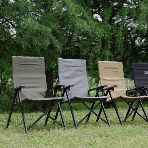 [폴라리스]  X1 롱 릴렉스체어 각도조절 캠핑 체어 실렌티움 5단 접이식의자