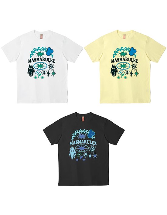 [마스마룰즈] 카오스 쿨 코튼 티셔츠 3컬러 (택 1)