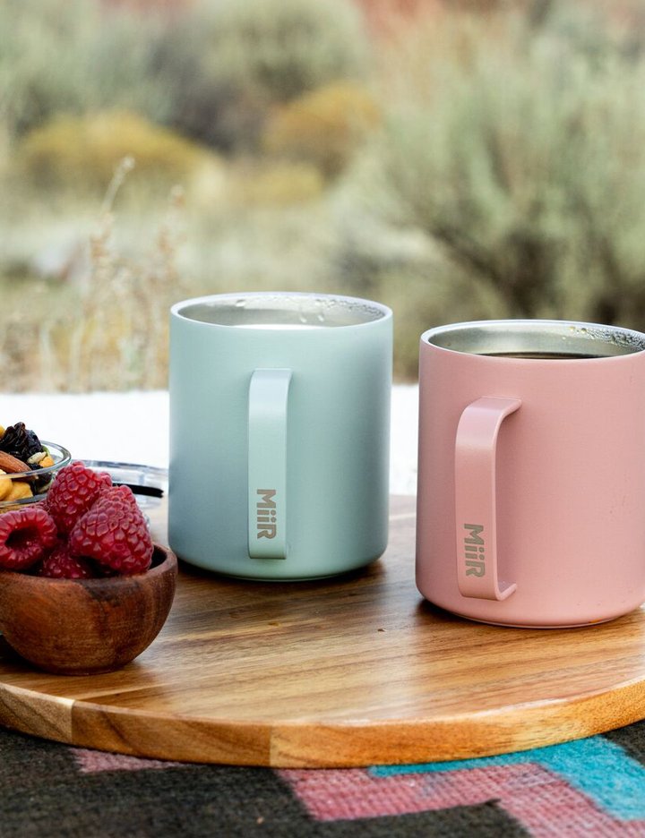 [미르] 캠프컵 머그 (슬라이드 뚜껑) (택1)