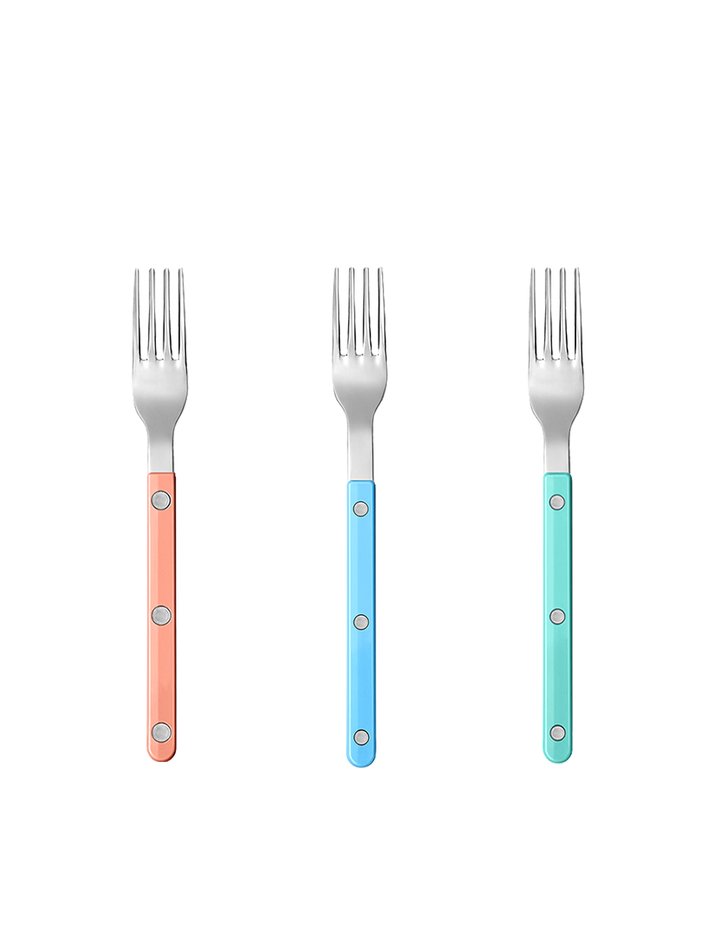 [사브르] 비스트로 커트러리 샤이니 뉴파스텔 케이크포크 3종 (택1)