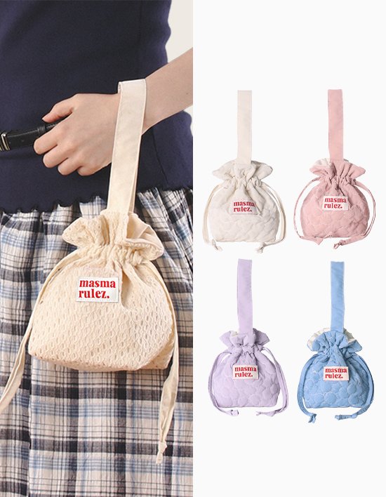 [마스마룰즈] 핸들 스트링 백_5타입 (택 1)