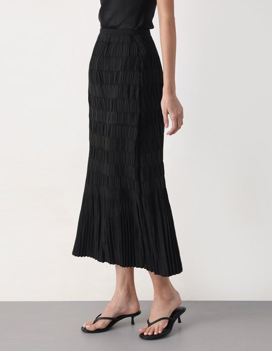 [플리츠무드] 롤리 플리츠 스커트 2colors (택1)