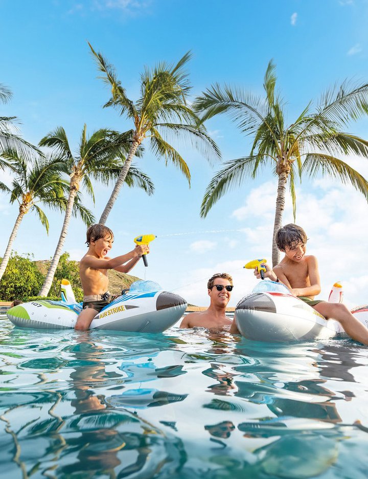 [인텍스] 물총 에어 젯라이드온 튜브 2종 (택1)