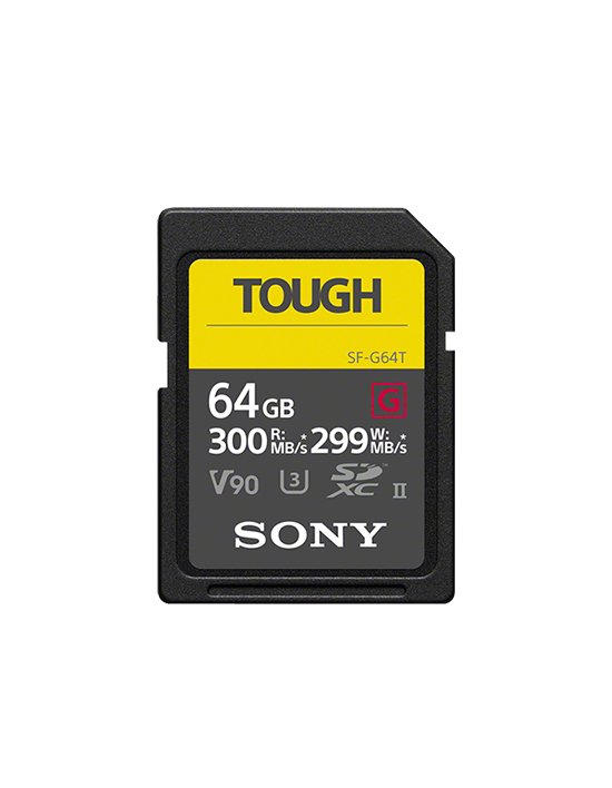 [소니] SF-G64T (TOUGH 64GB 4K 터프 SD 메모리카드) (단품)
