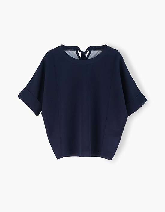 [앤클라인]백 스트랩 레글런 니트 N5HF07