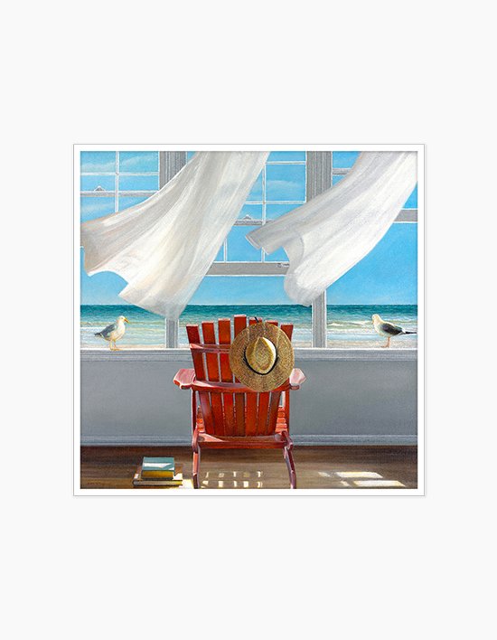 [아티쉬] 주문제작 액자 50x50cm (Lookout, 카렌 홀링스워스)