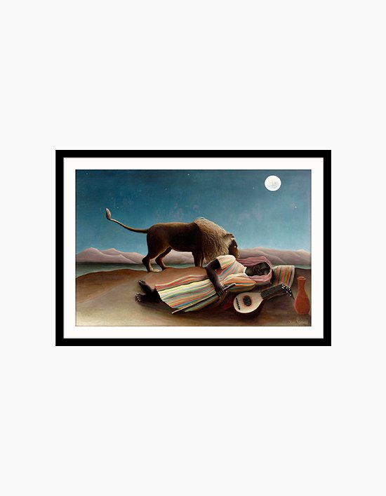 [아티쉬] 주문제작 액자 30x44.9cm (The Sleeping, 앙리 루소) (단품)