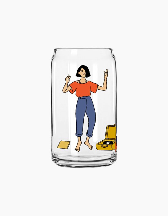 [아티쉬] 유리컵 320ml (Boogie, 일리야 밀스타인) (단품)