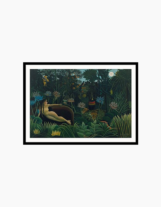 [아티쉬] 주문제작 액자 42x62cm (The Dream, 앙리 루소) (단품)