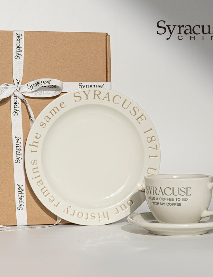 [시라쿠스][선물포장] 일본 레터링 1인 티타임 세트2P