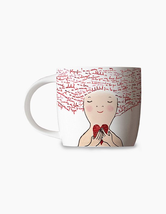 [아티쉬] 머그(톨) 355ml (You are everywhere, 에바 알머슨) (단품)