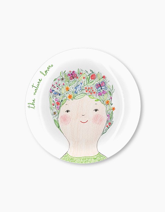 [아티쉬] 디저트접시 18.2x1.7cm (The Nature Lover, 에바 알머슨) (단품)