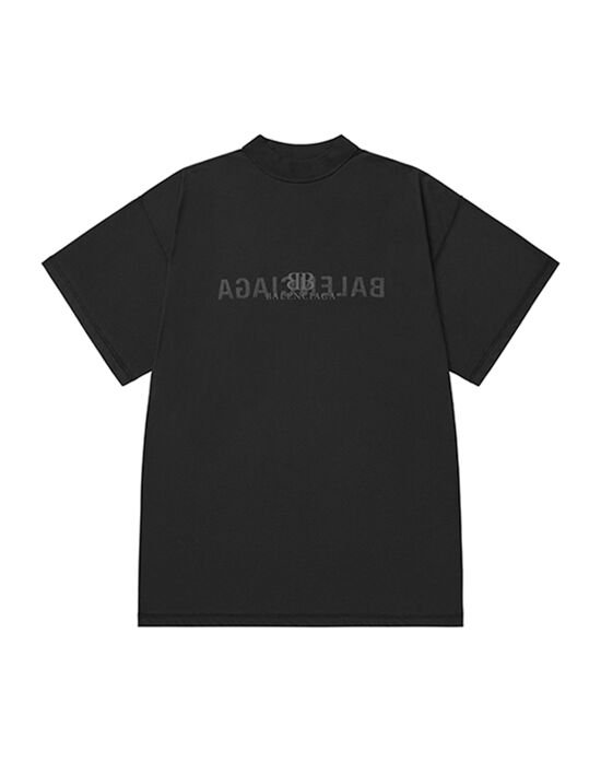 [발렌시아가] 787358 TQVJ4 1750 AI 로고 인사이드 아웃 남성 반팔티