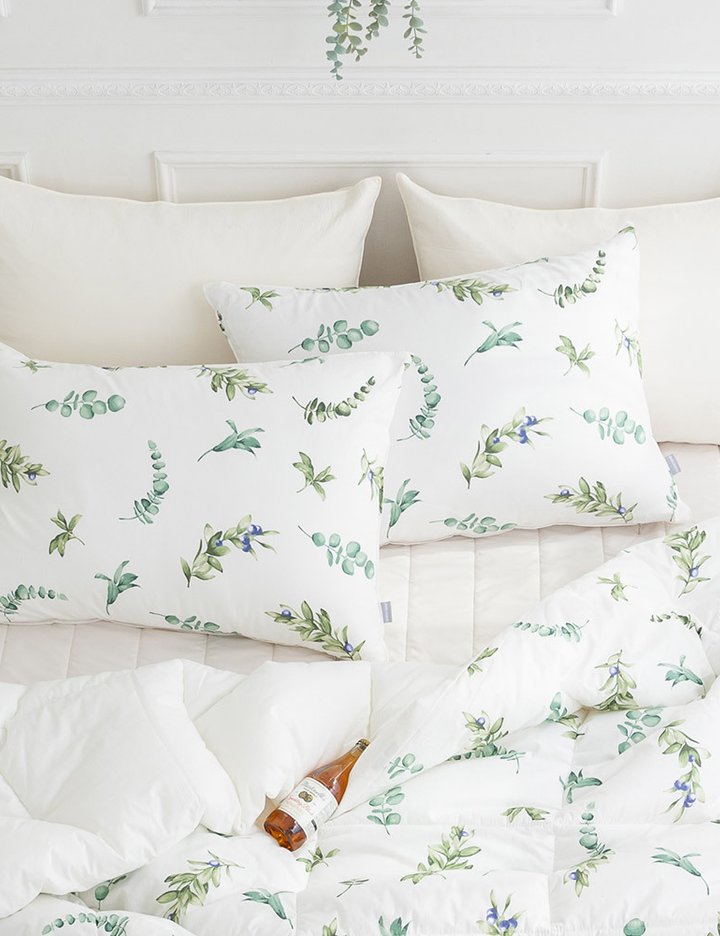 [샤이닝홈] 더블리 블리 순면 홑겹 베개커버 50x70 2종 (택1)