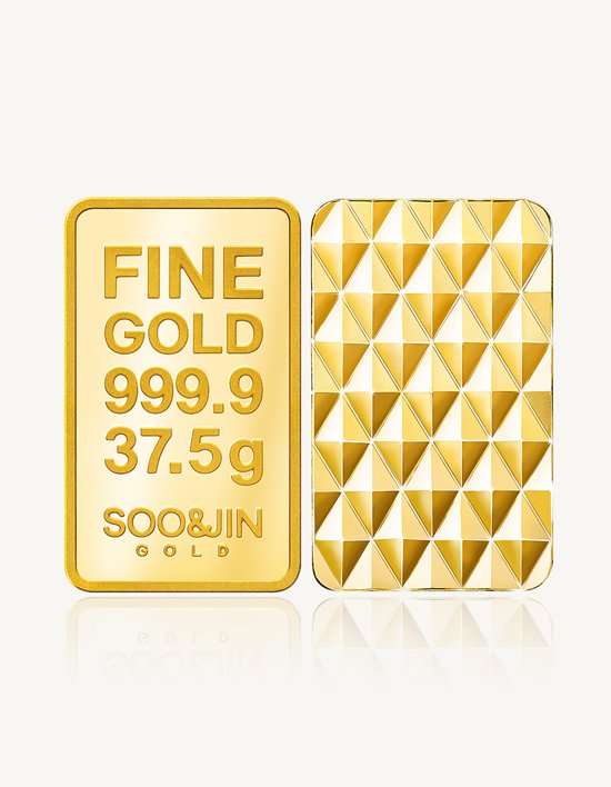 [수앤진골드] (주문제작) 프리미엄 골드바 24K 순금 37.5g