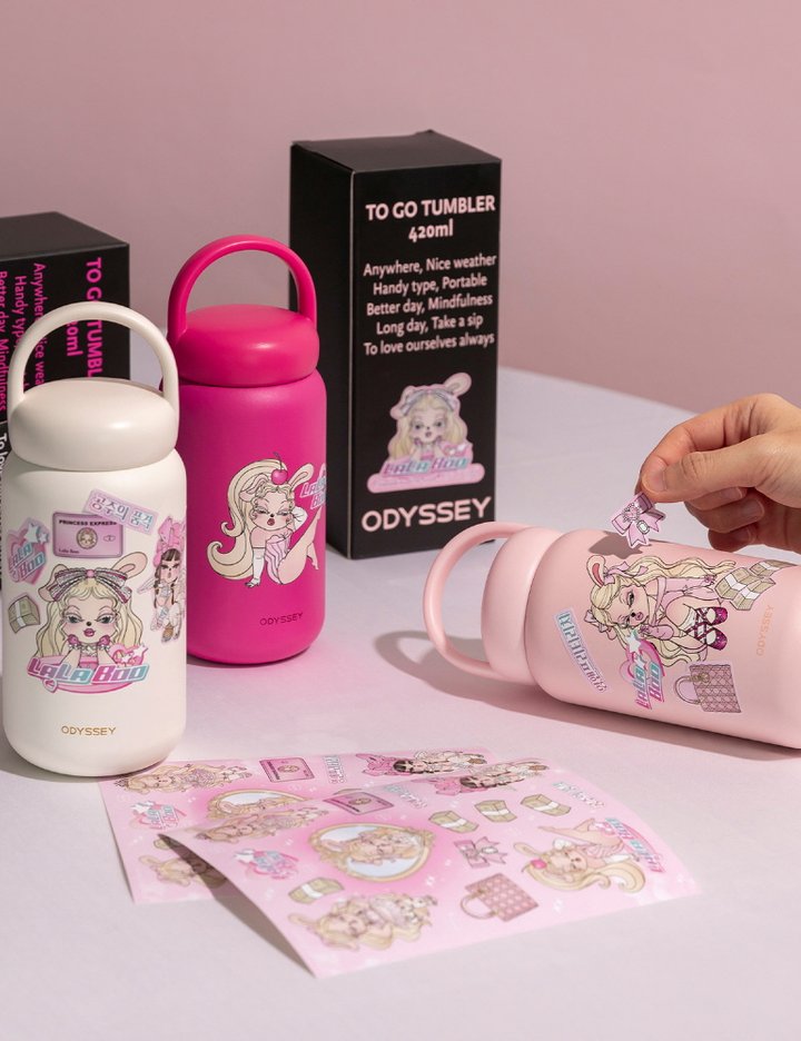 [쓰임] 라라부 오딧세이 투고 텀블러 420ml (3color)