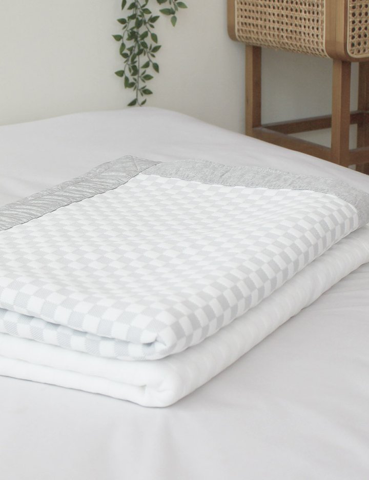 [샤이닝홈] 아밍 체스 냉감 고정밴드 이불 침대패드 S/Q/K/KK 8종 (택1)