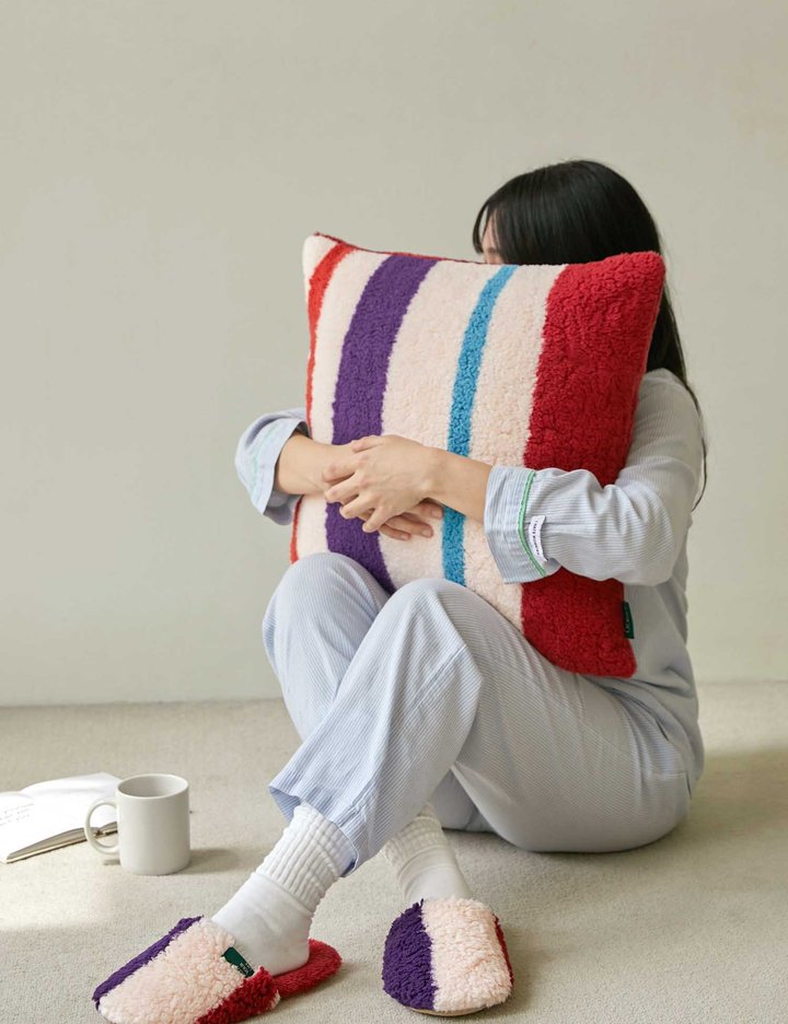 [오리고] 플리스 쿠션커버 50x50 7종 (택1)