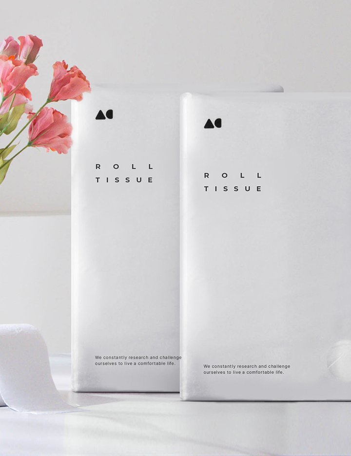 [올챌린지] 100%천연펄프 3겹 화장지 두루마리휴지 27m 30롤 2팩