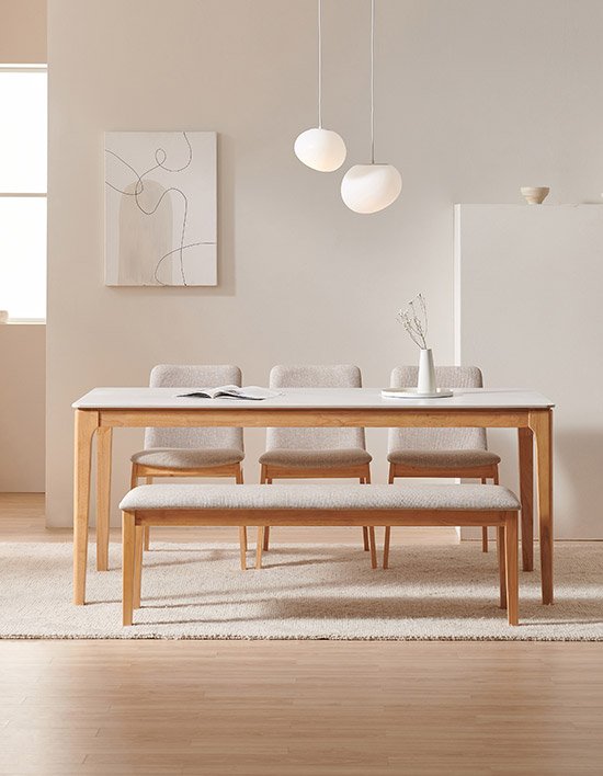 [삼익가구]어썸 통세라믹 4인용 원목 식탁세트 4인용 6인용 모음전 6종 (택1)