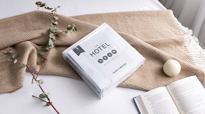 [삼익가구] 호텔컬렉션 매트리스 방수커버 S/SS/Q/K 14종 (택1)