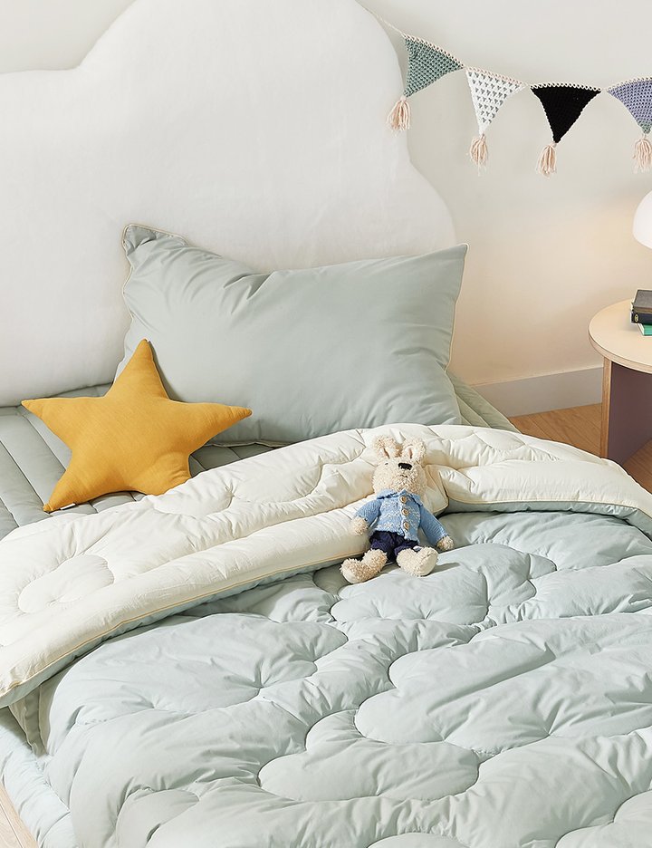 [파르페by알레르망] 푸딩 고밀도면 바이오워싱 키즈 차렵이불 9종 (택1)