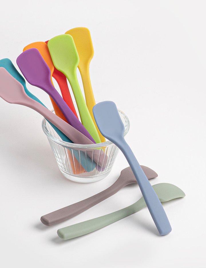 [코지테이블] 국내생산 실리잇 실리콘 미니 요거트 이유식 스푼 15cm (10 color)