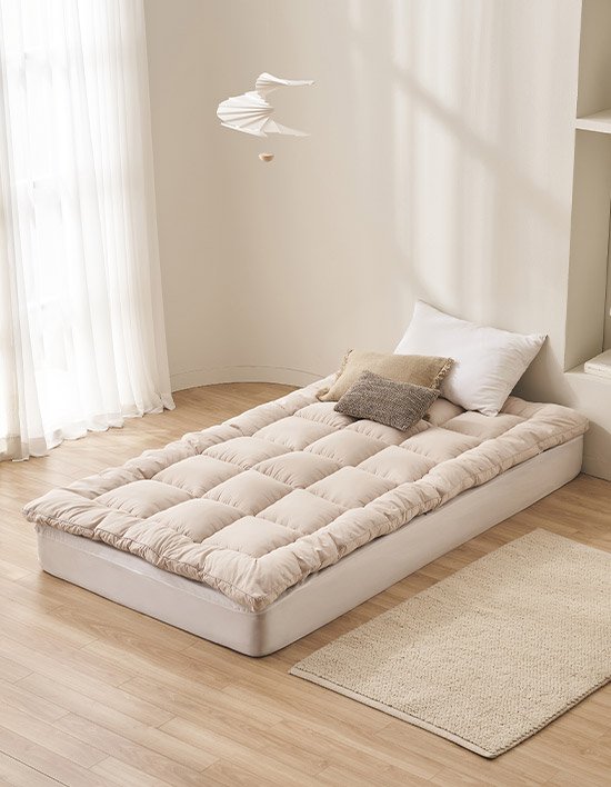 [삼익가구] 누버 8cm 두툼한 침대 토퍼 매트리스 SS/Q/LK 6종 (택1)