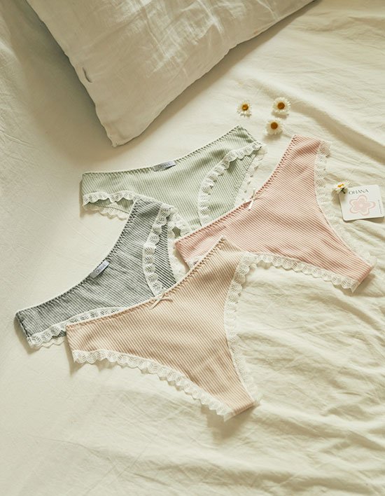 [오하나] 블루밍 이지 티팬티 4 colors (택1종)