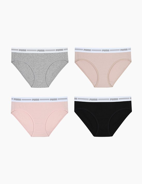 [푸마] 여성 소프트 코튼 팬티 4종세트