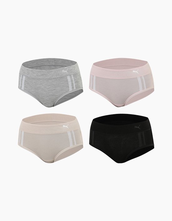 [푸마] 소프트 모달터치 애착팬티 4종 풀세트