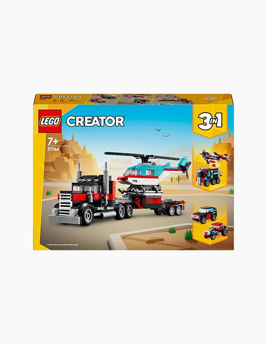 [레고] 크리에이터3-in-1 31146 트럭과 헬리콥터 (단품)