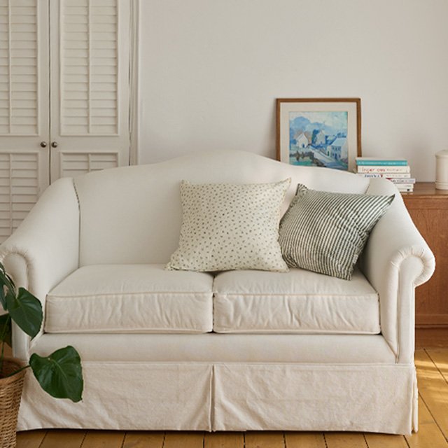 [데코뷰] 올리브리프 쿠션커버 2종 (택1)