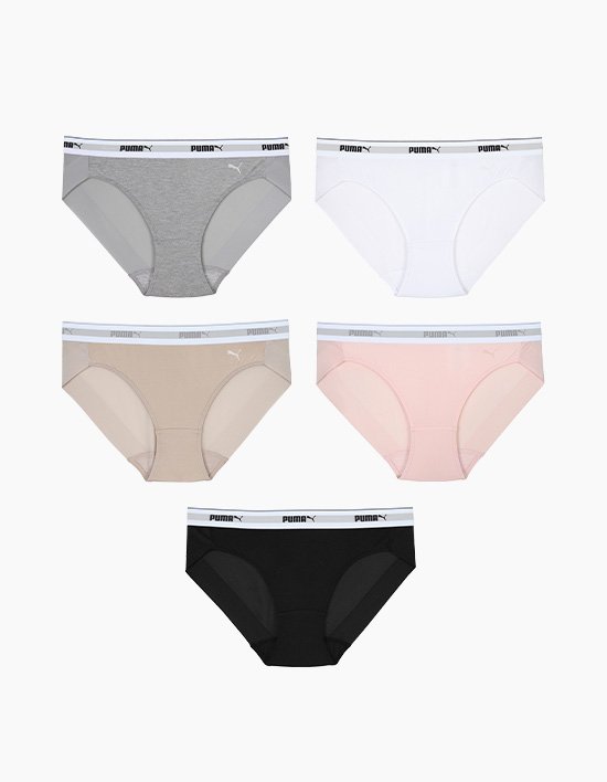 [푸마] 여성 캐주얼 햄팬티 5종세트
